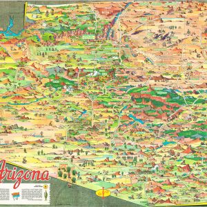 A Pic-Tour Map of Arizona