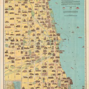 Pictorial Map and Guide to Chicago