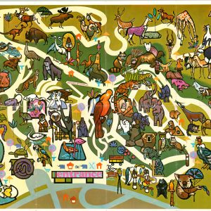Visitor's Map - San Diego Zoo [Title on Verso]