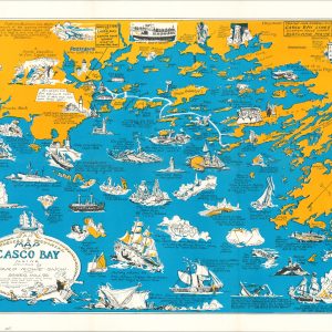 An Historical and Pictorial Map of Casco Bay