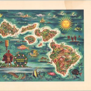 The Dole Map of the Hawaiian Islands
