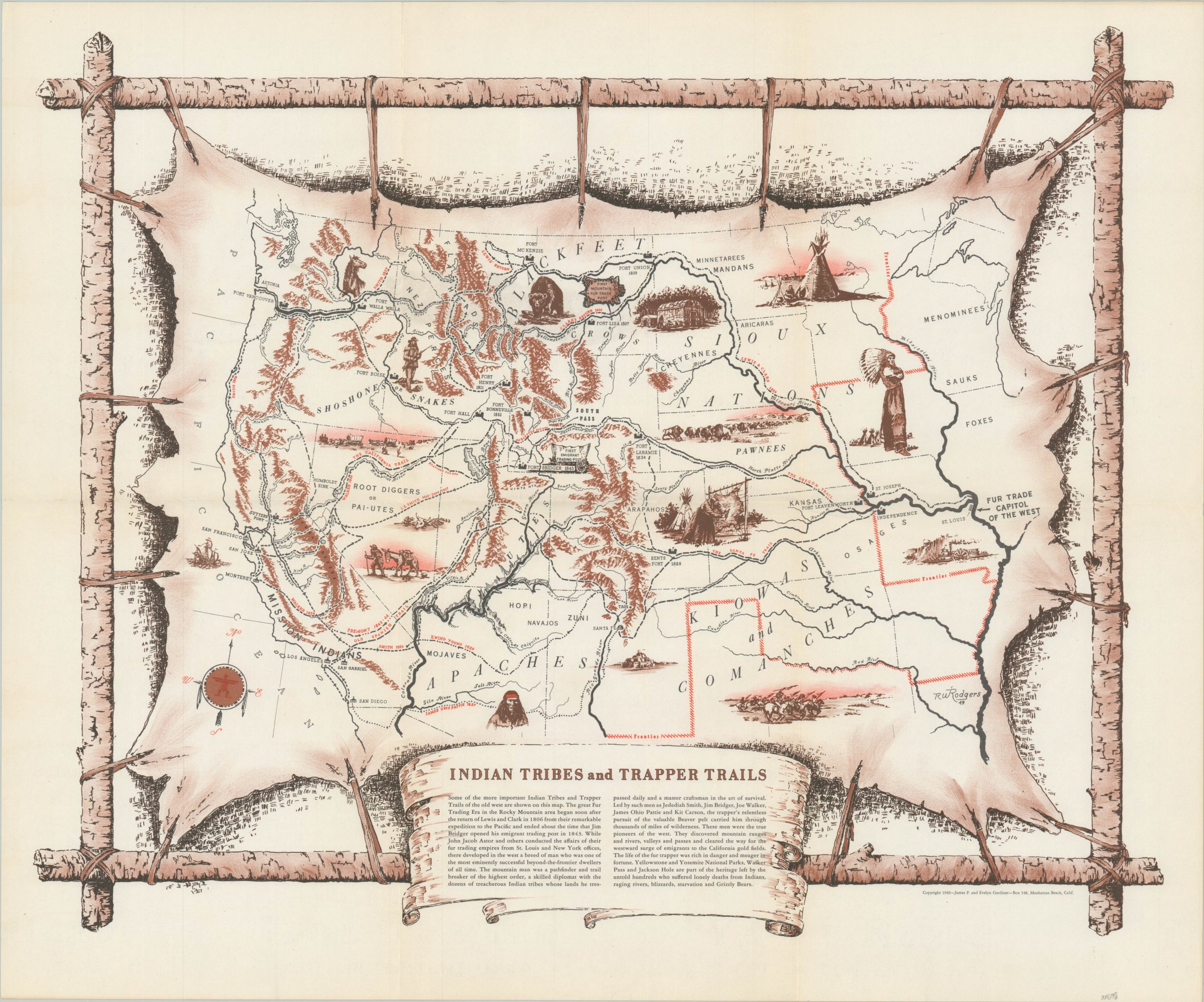 Indian Tribes and Trapper Trails