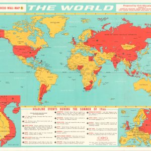 The World Headline-Focus Wall Map 1