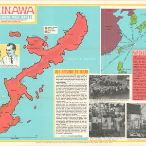 Okinawa Headline-Focus Wall Map 7
