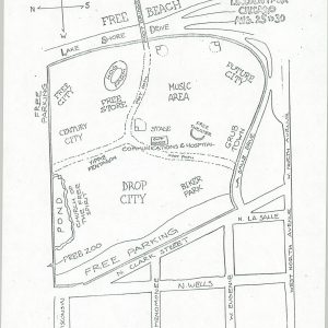 Yippie! Lincoln Park Free Motel "Come Sleep With Us" VOTE PIG in 68