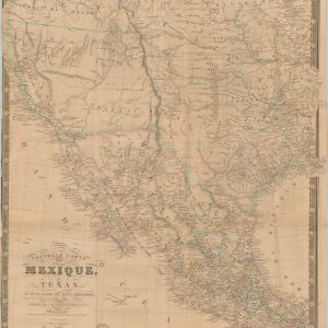 Nouvelle Carte du Mexique, du Texas, et D'Une Partie des Etats Limitrophies.