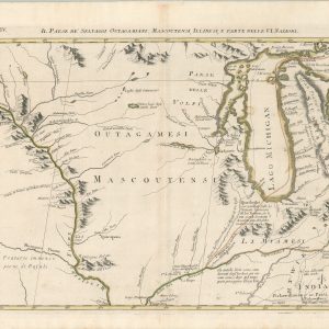 Il Paese de Selvaggi Outagamiani, Mascoutensi, Illinese, e Parte delle vi Nazioni