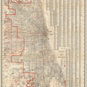Street Map of Chicago