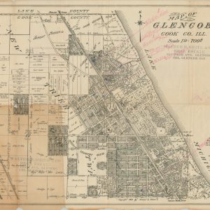 Map of Glencoe Cook Co., Ill.