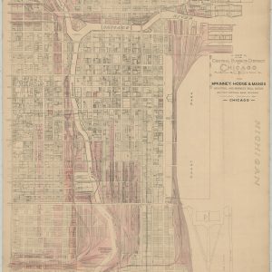 Map of the Central Business District of Chicago