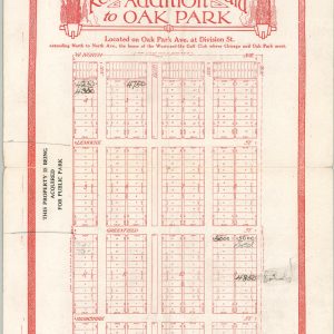 Kenilworth Boulevard Addition to Oak Park