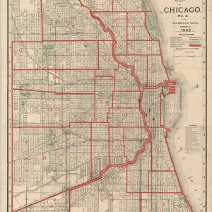 Rand McNally & Co.'s' Map of Chicago