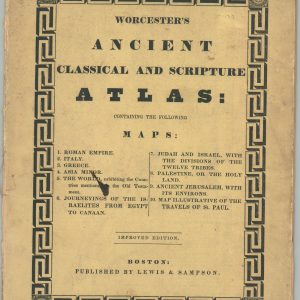 Worcester's Ancient Classical and Scripture Atlas