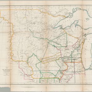 Map of the Territory of Wisconsin