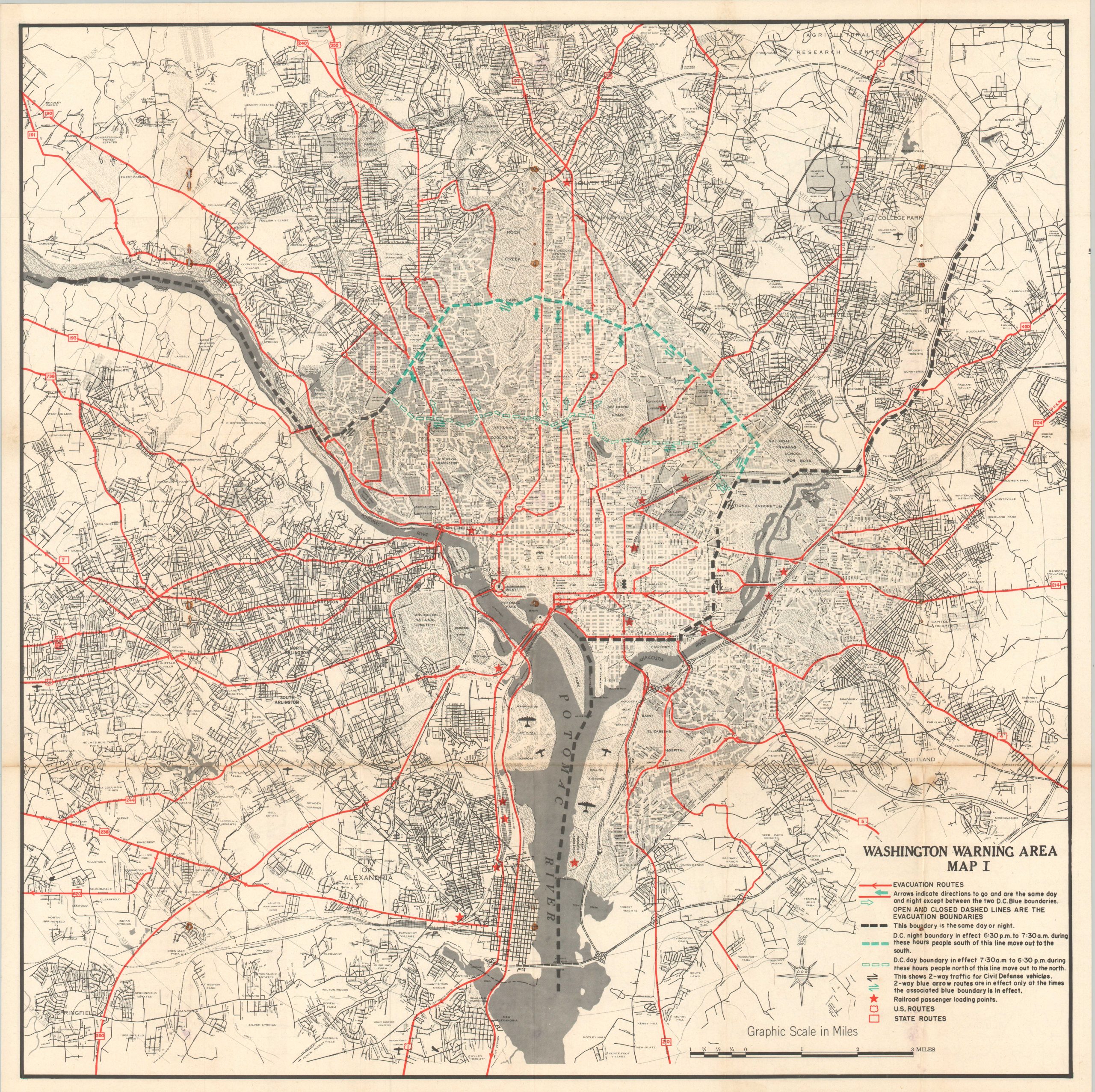 Guide for Civil Defense Action in the Washington Warning Area