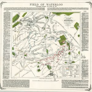 Field of Waterloo Towards Sunset, on June 18th 1815