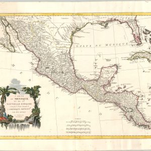 Carte du Mexique et de la Nouvelle Espagne