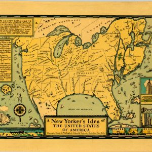A New Yorker's Idea of the United States of America