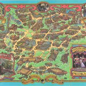 Silver Dollar City Street Map