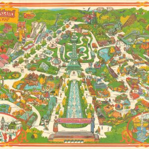 King's Island Souvenir Map