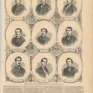 "Champion Nine" of the Atlantic Base-Ball Club of Brooklyn, L.I., 1865