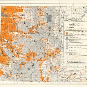 Colorado Hunting and Fishing Map