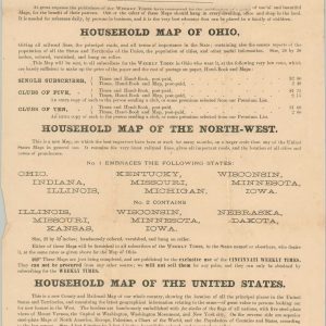 Our Household Maps! To be given with The Cincinnati Weekly Times