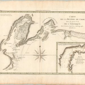 Carte de la Riviere de Cook