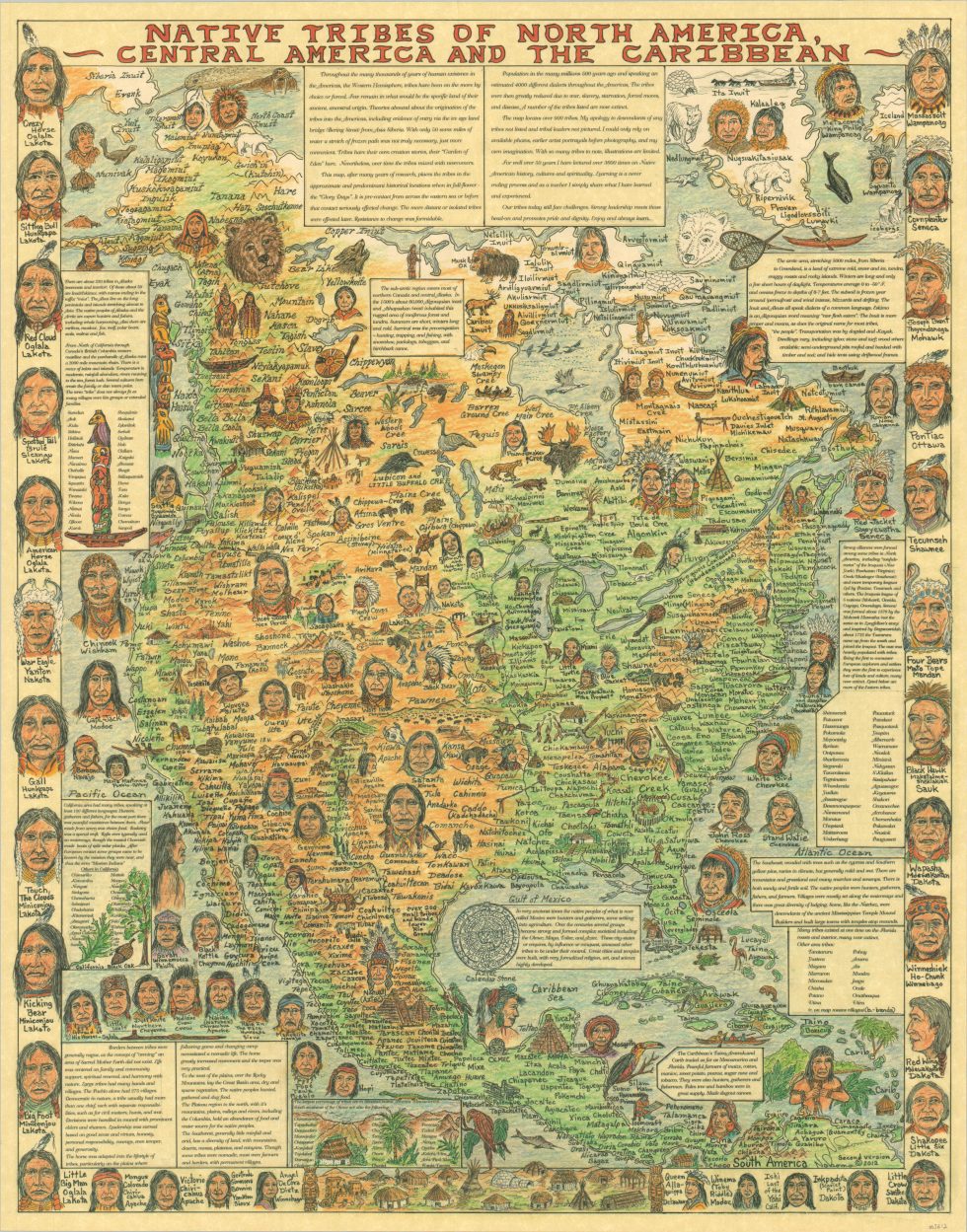 Native Tribes of North America, Central America and the Caribbean ...