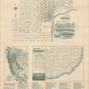 Map of Thermalito Butte County California