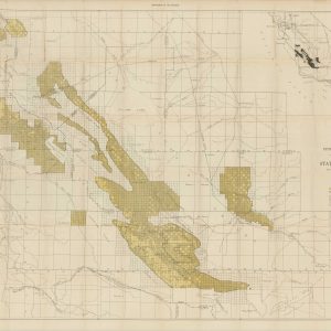 Map Showing Petroleum Withdrawals Outstanding on November 1, 1915 in the State of California