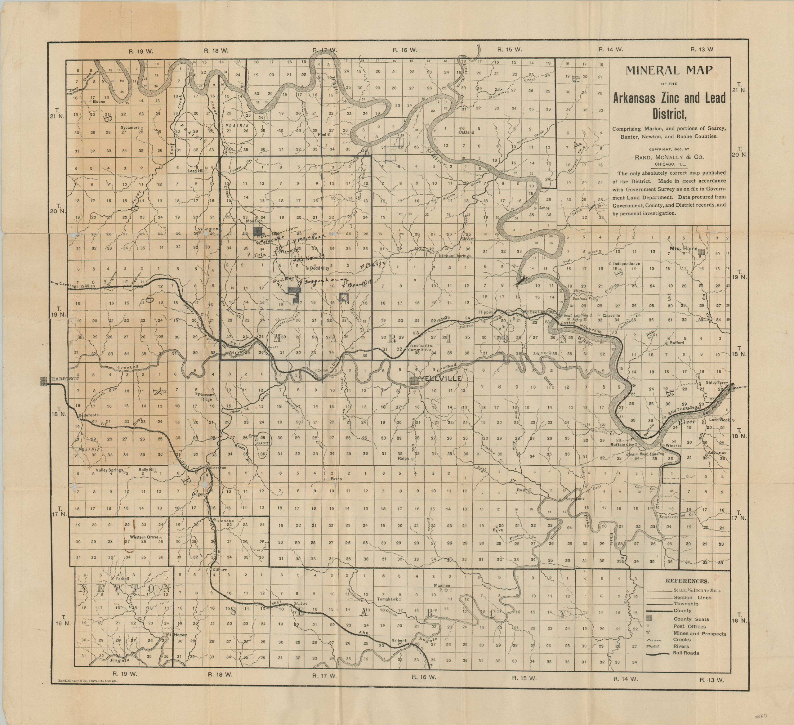 Arkansas quartz mines map