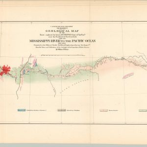 Geological Map of the Route Explored by Lieut. A.W. Whipple...