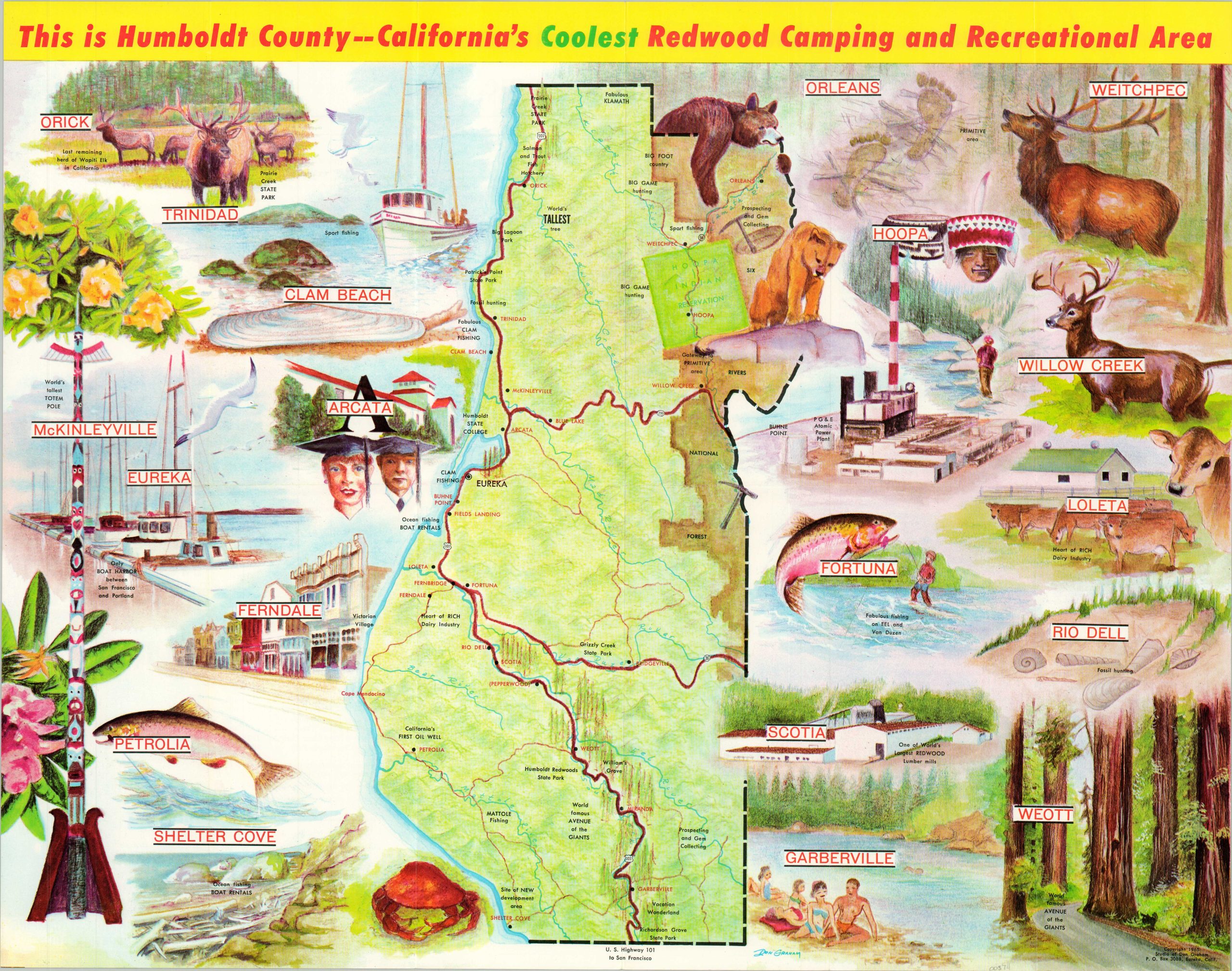 This is Humboldt County - California's Coolest Redwood Camping and Recreational Area