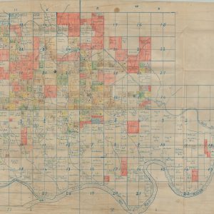 [Cadastral Map of Southern Oklahoma]