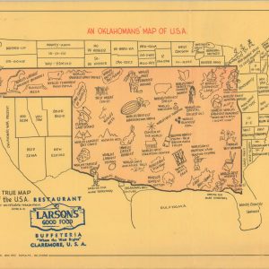 An Oklahoman's Map of U.S.A.