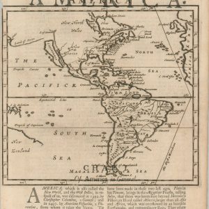 A General and Particular Description of America Chart of America in General