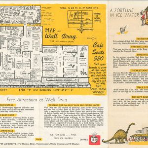 Map of Wall Drug "The Ice Water Store"