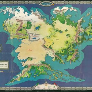 An Artist's Interpretation of Middle Earth