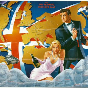 The Ian Fleming Thriller Map