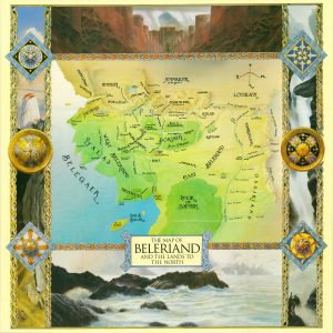 The Map of Beleriand and the Lands to the North