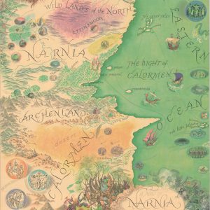 A Map of Narnia and the Surrounding Countries