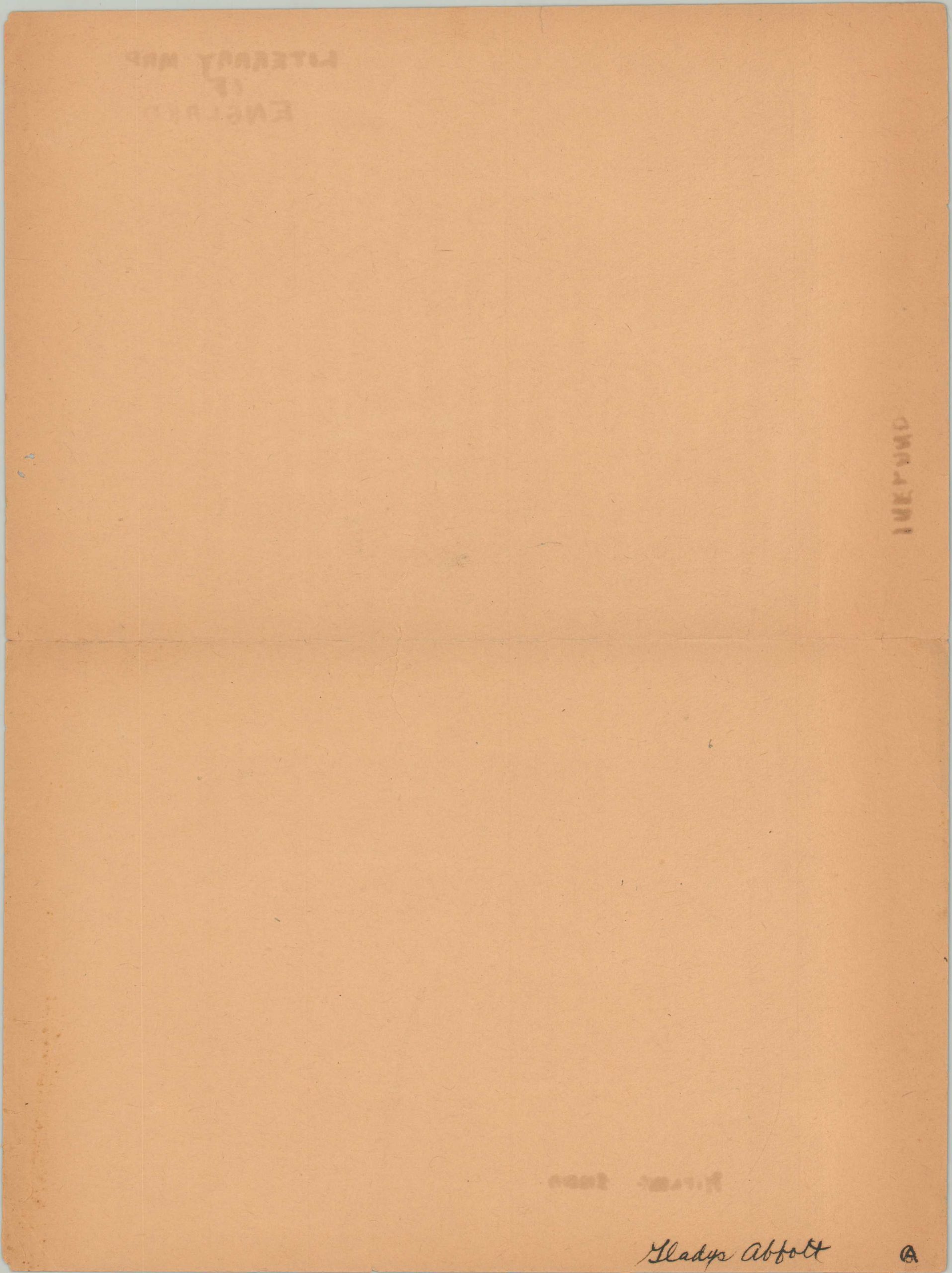 Literary Map of England - Image 2