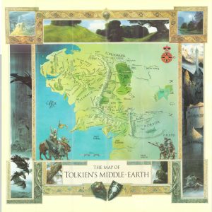 The Map of Tolkien's Middle Earth