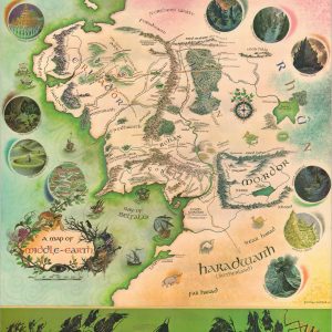 A Map of Middle Earth