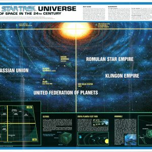 The Star Trek Universe A Map of Space in the 24th Century