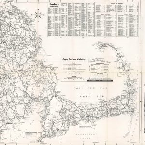 Map of Cape Cod and Vicinity