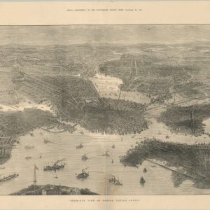 Bird's Eye View of Boston, United States