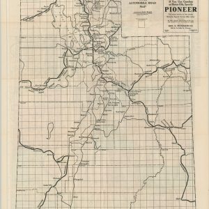 Rand McNally Indexed Pocket Map and Auto Road Guide Utah