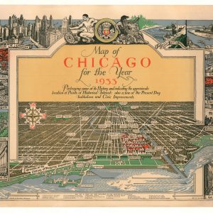 A Map of Chicago for the Year 1933